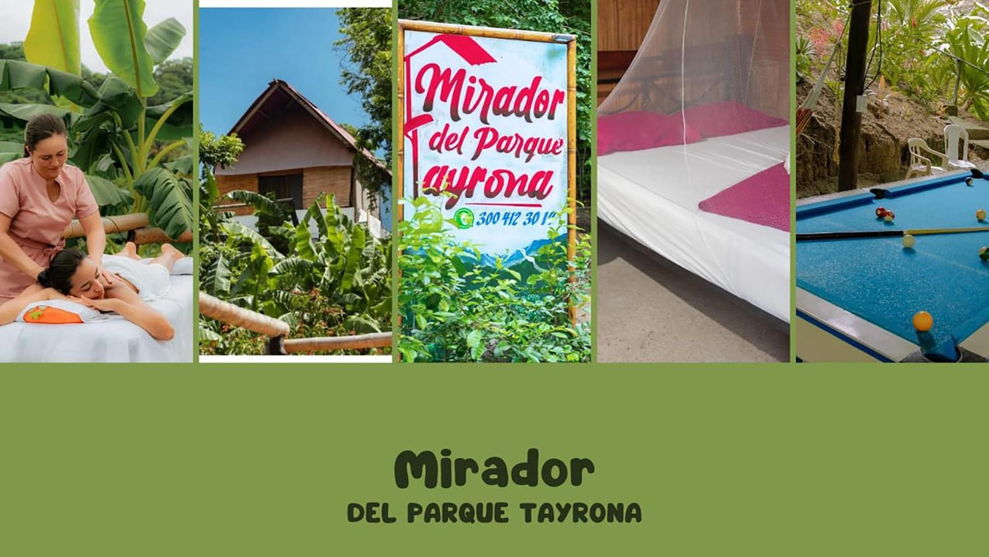 Hotel Mirador del Parque Tayrona Zaino Exterior foto